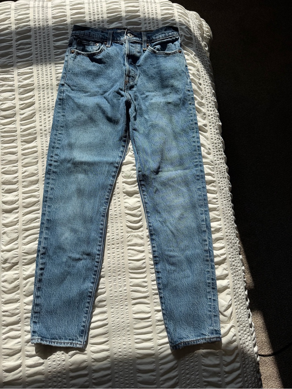 Levi's Women's Light Blue Slim Straight Jeans